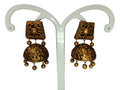 Terracotta Dazzling Temple Jhumkas | Grab2Buy