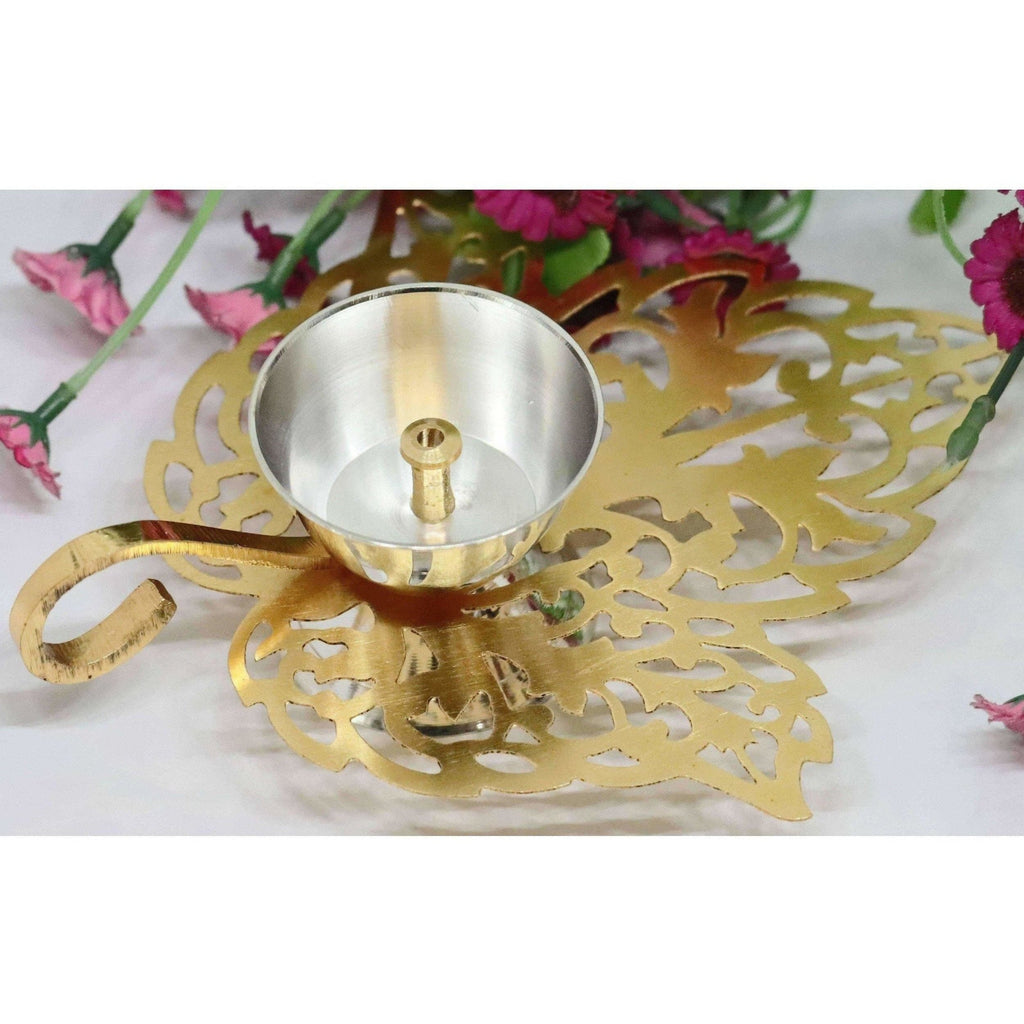 Chahat Premium Living Brass Saw Leaf Deep | Grab2Buy