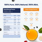 Wellbeing Nutrition Organic Vitamin C + Zinc Effervescent Tablets | Grab2Buy