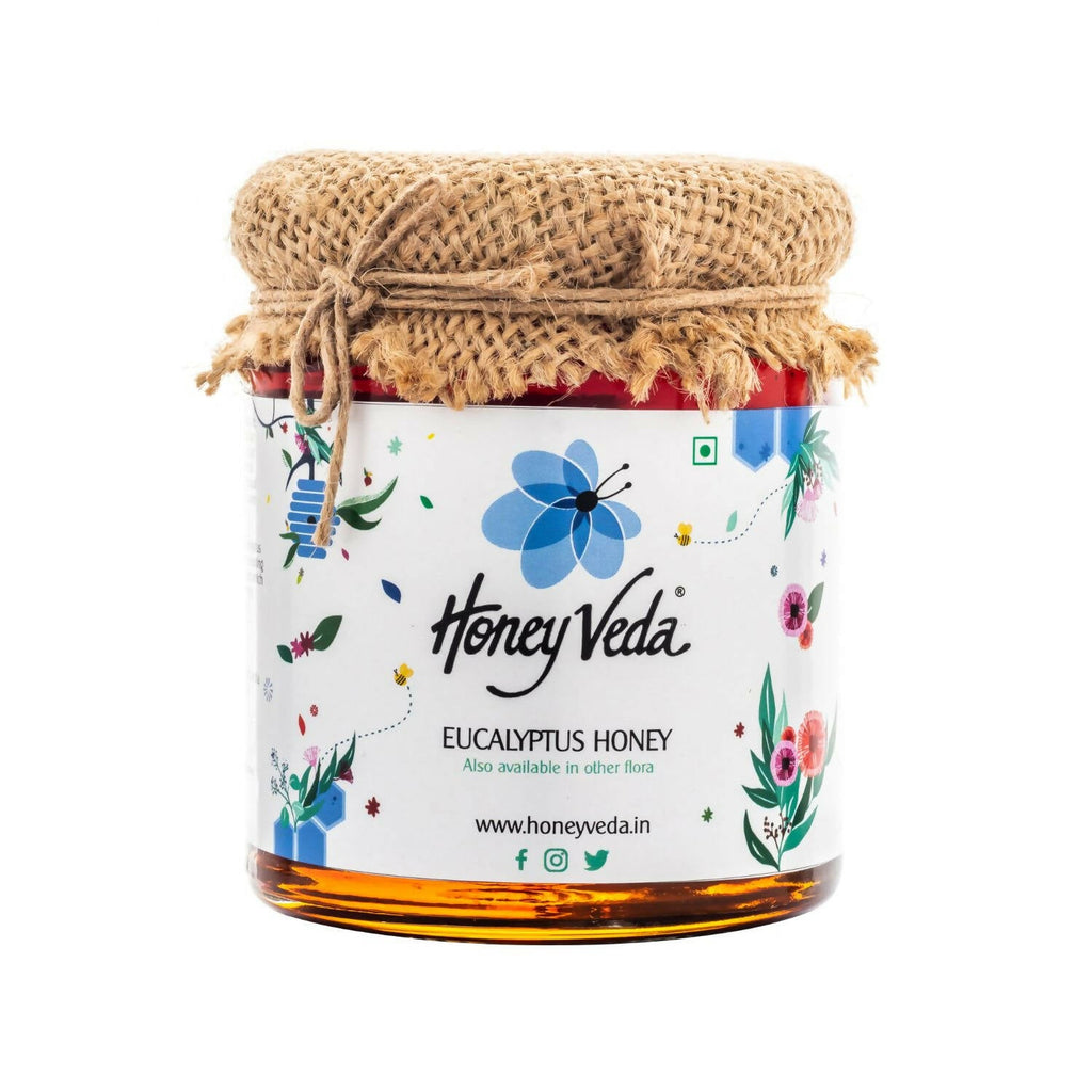 HoneyVeda Premium Raw Eucalyptus Honey | Grab2Buy