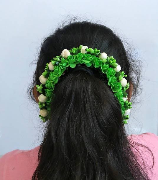 Green Flower Gajra | Grab2Buy