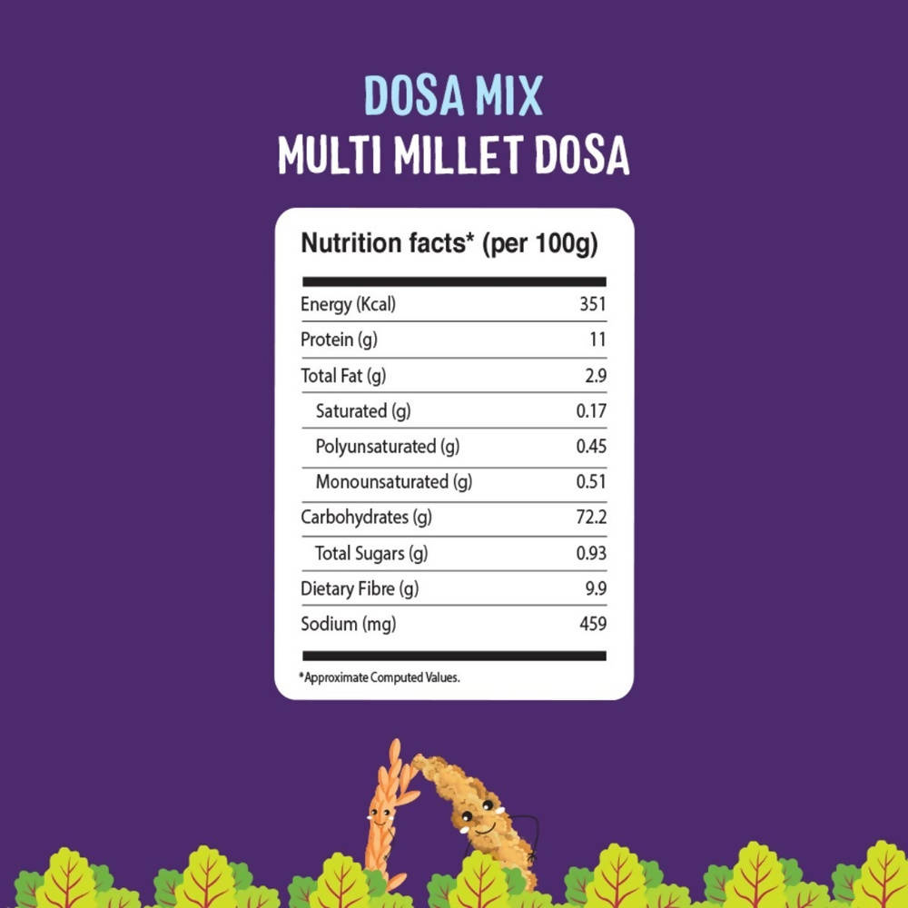 Timios Organic Multi Millet Dosa Mix | Grab2Buy