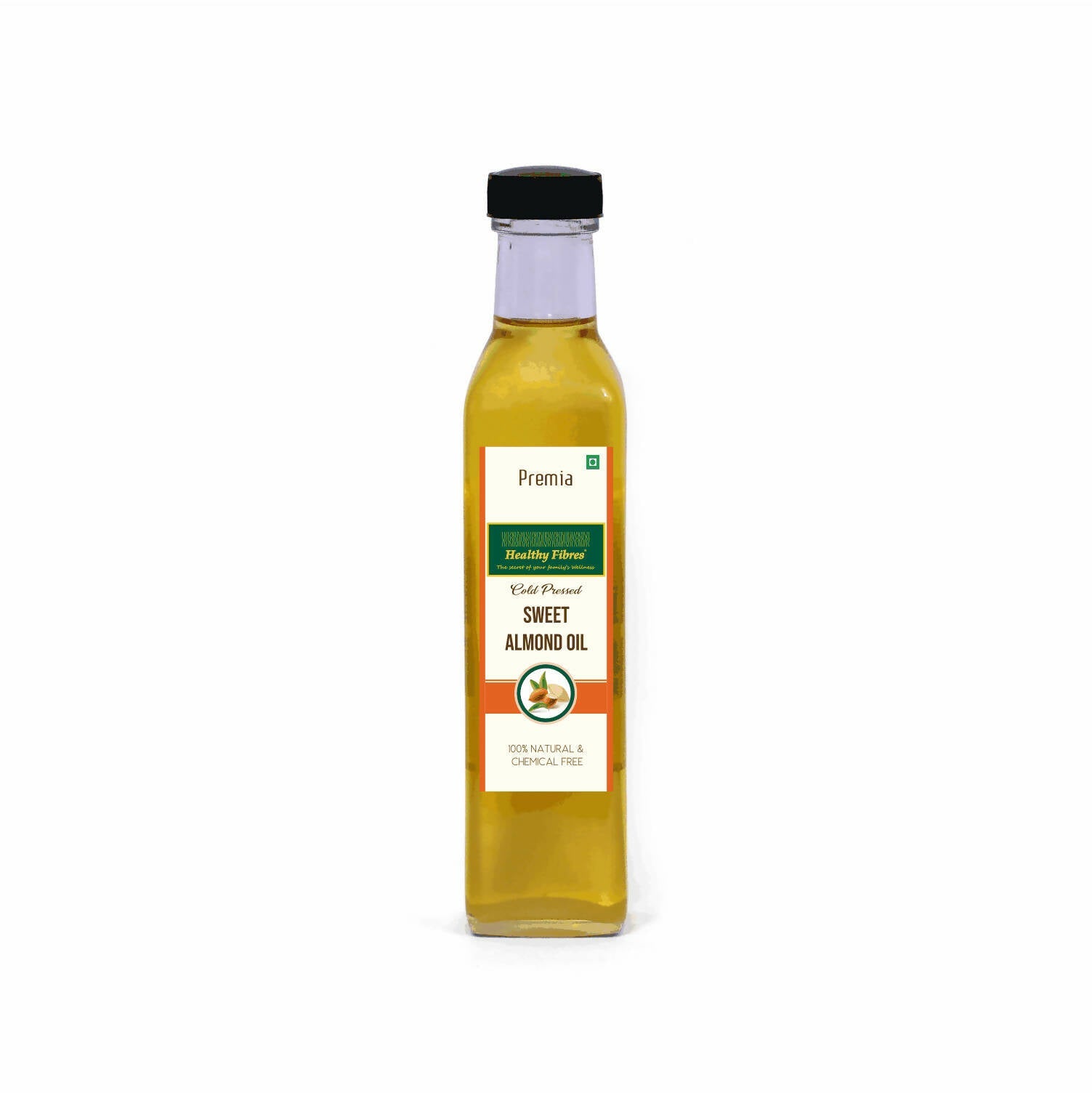 Healthy Fibres Cold Pressed Sweet Almond Oil | Grab2Buy