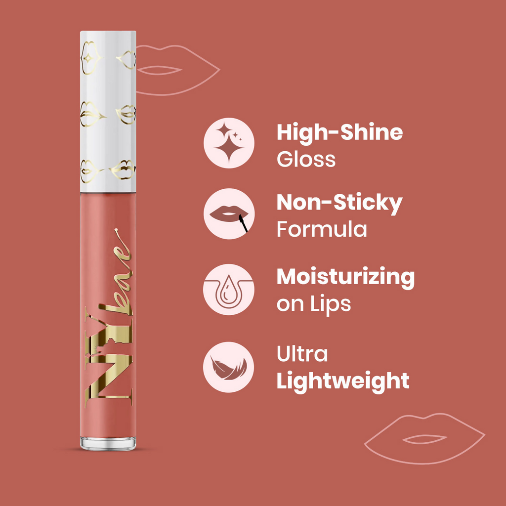 NY Bae Gloss Getter Lip Gloss - Caramel Cashew 07 | Grab2Buy