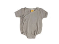 Sunshine Baby Cute Organic Muslin Cotton Kimono Rompers For Babies - Grey | Grab2Buy