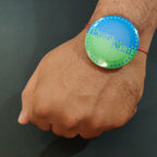 Indianvibez Pyara Bhai Metal Rakhi with Fridge Magnet - Kids Rakhi | Grab2Buy