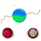 Indianvibez Pyara Bhai Metal Rakhi with Fridge Magnet - Kids Rakhi | Grab2Buy