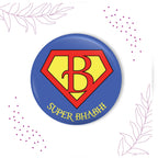 Indianvibez Super Bhabhi Metal Rakhi/Lumba with Fridge Magnet - Kids Rakhi | Grab2Buy