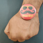 Indianvibez Swag Bro Metal Rakhi with Fridge Magnet - Kids Rakhi | Grab2Buy