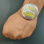 Indianvibez There is no Buddy Like Brother Metal Rakhi with Fridge Magnet - Kids Rakhi | Grab2Buy
