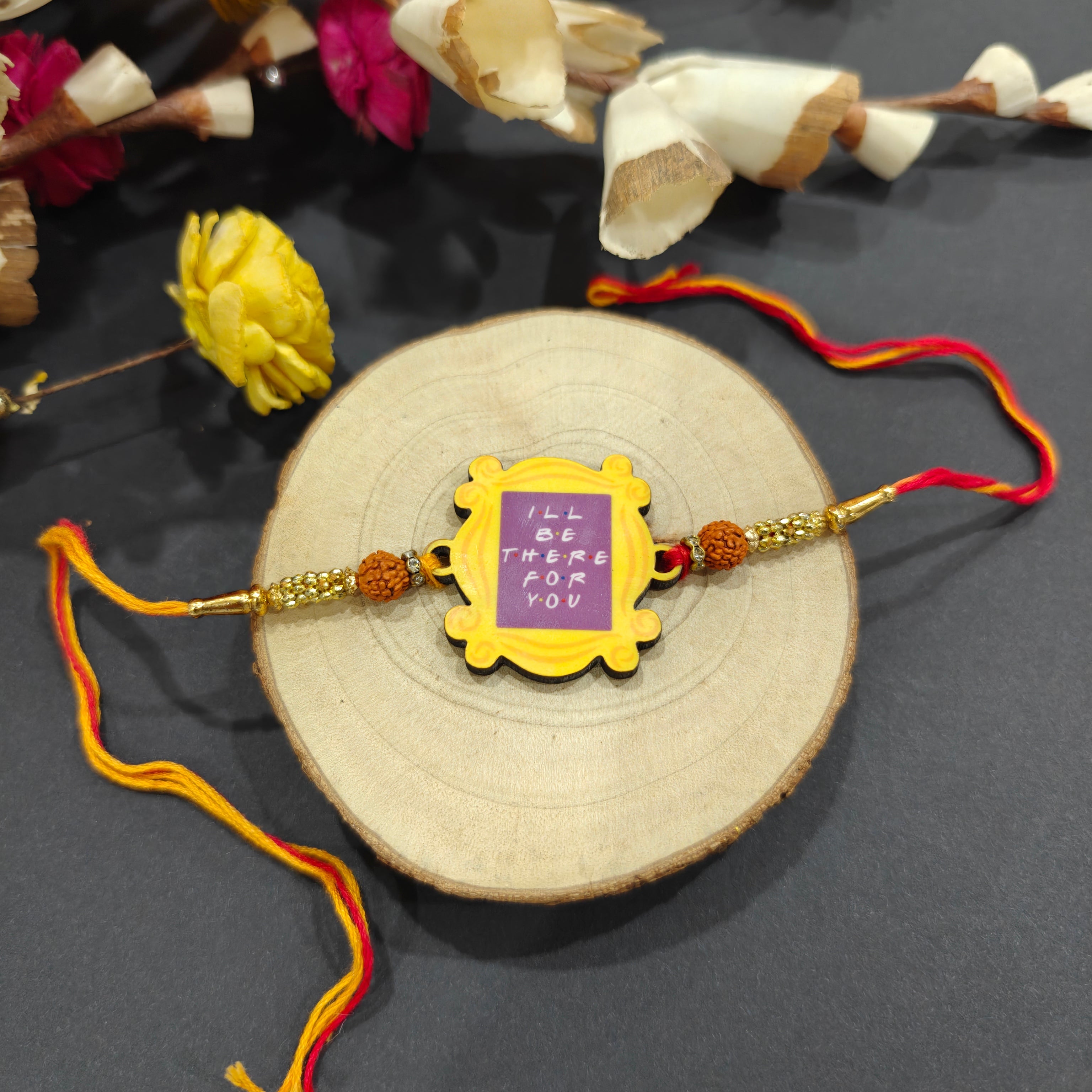 Indianvibez I'll Be There For You Rakhi for Brother , Friends Theme Rakhi India - Kids Rakhi | Grab2Buy