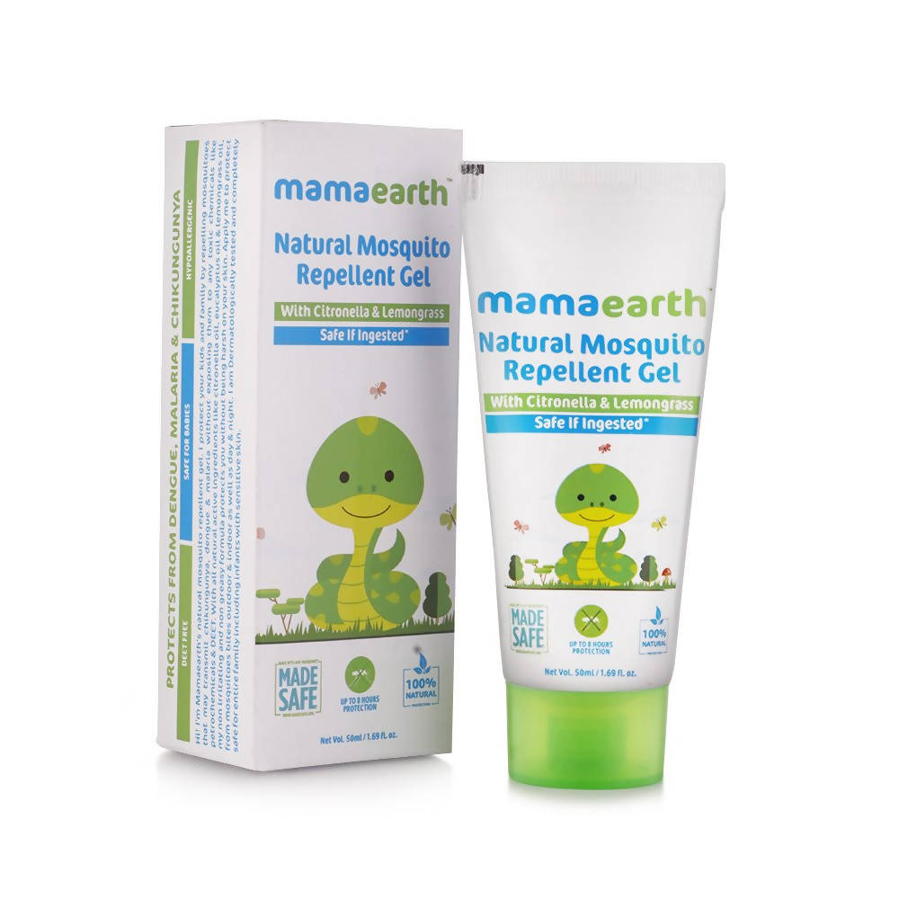 Mamaearth Natural Mosquito Repellent Gel For Kids | Grab2Buy