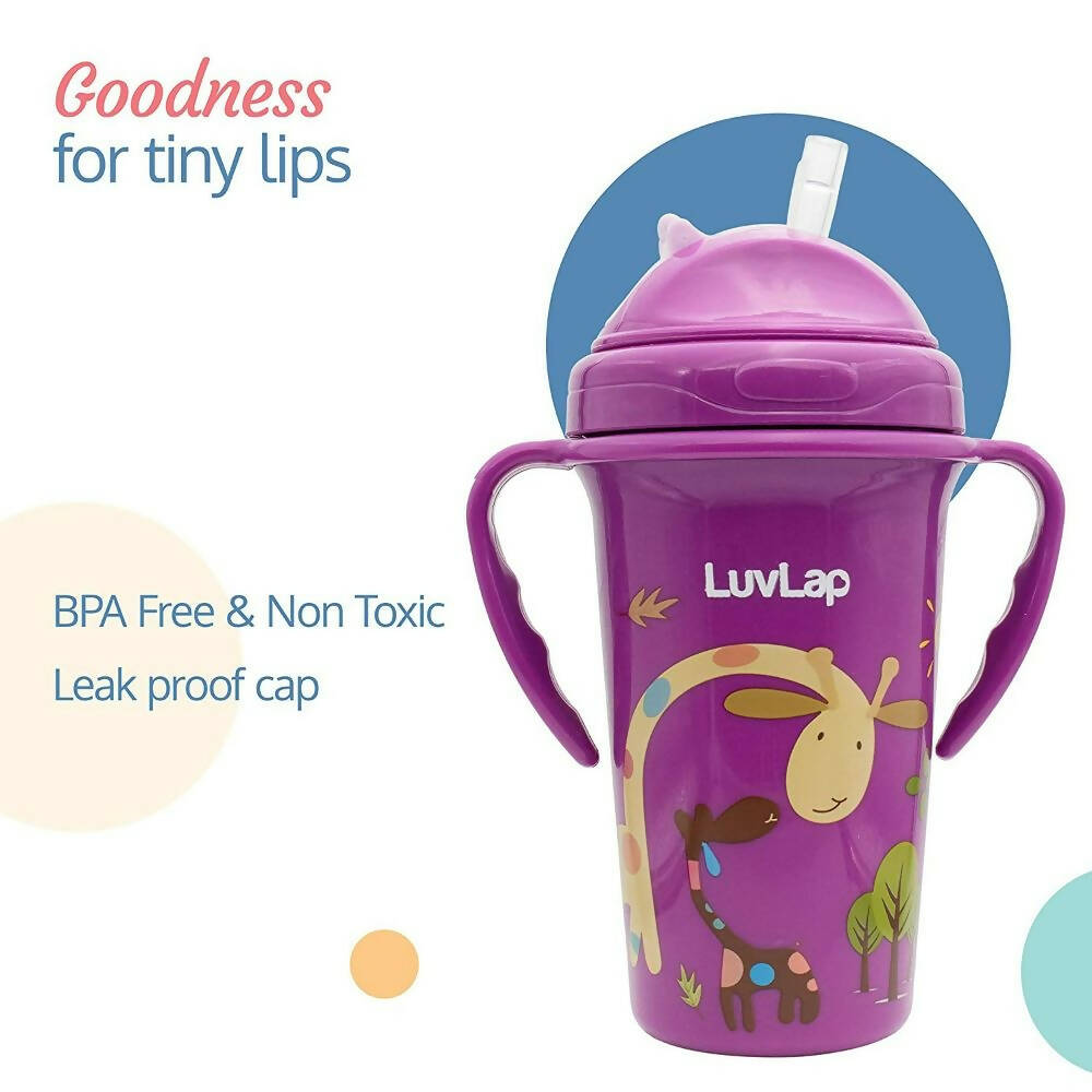 LuvLap Tiny Giffy Sipper for Infant/Toddler Anti-Spill Sippy Cup | Grab2Buy