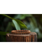 NVR 5 Mukhi Rudraksha Stretchable Bracelet | Grab2Buy