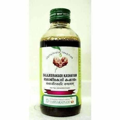 Vaidyaratnam Balajeerakadi Kashayam | Grab2Buy