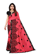 Vamika Pink Dola Silk Embroidery Saree | Grab2Buy