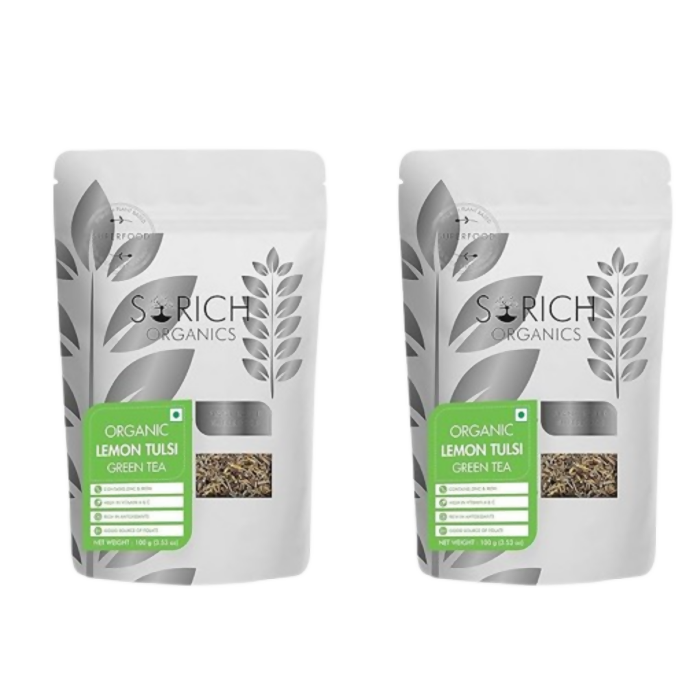 Sorich Organics Lemon Tulsi Green Tea | Grab2Buy