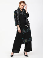 Cheera Kurta Palazzo With Leheria Dupatta Set (CH114KPD) | Grab2Buy