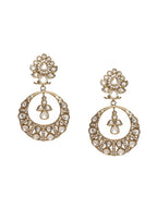 Chand Kundan Earrings - Ruby Raang | Grab2Buy