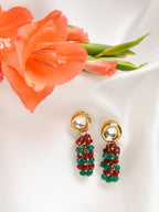Multicoloured Contemporary Drop Earrings - Ruby Raang | Grab2Buy