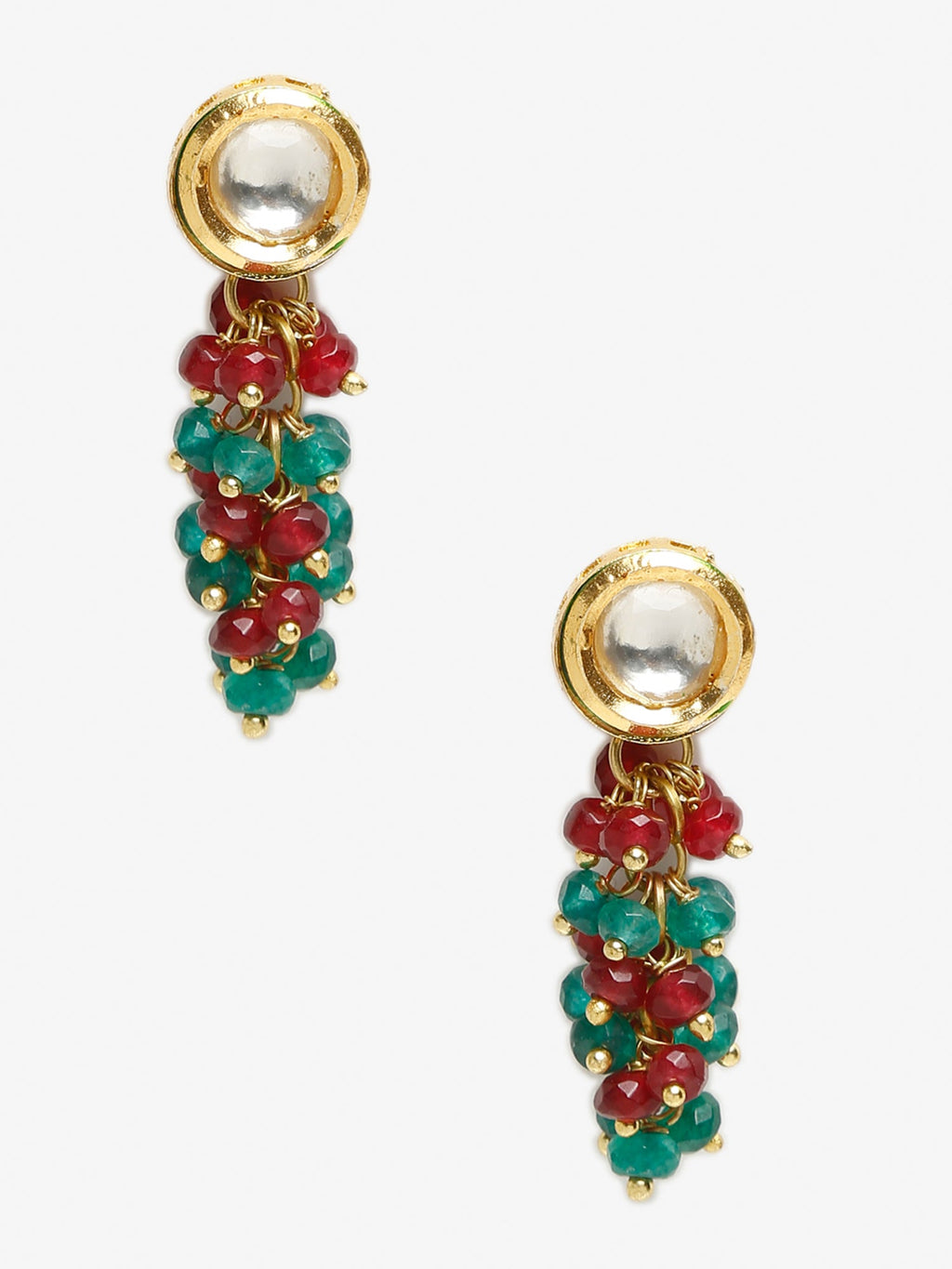 Multicoloured Contemporary Drop Earrings - Ruby Raang | Grab2Buy