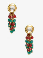 Multicoloured Contemporary Drop Earrings - Ruby Raang | Grab2Buy