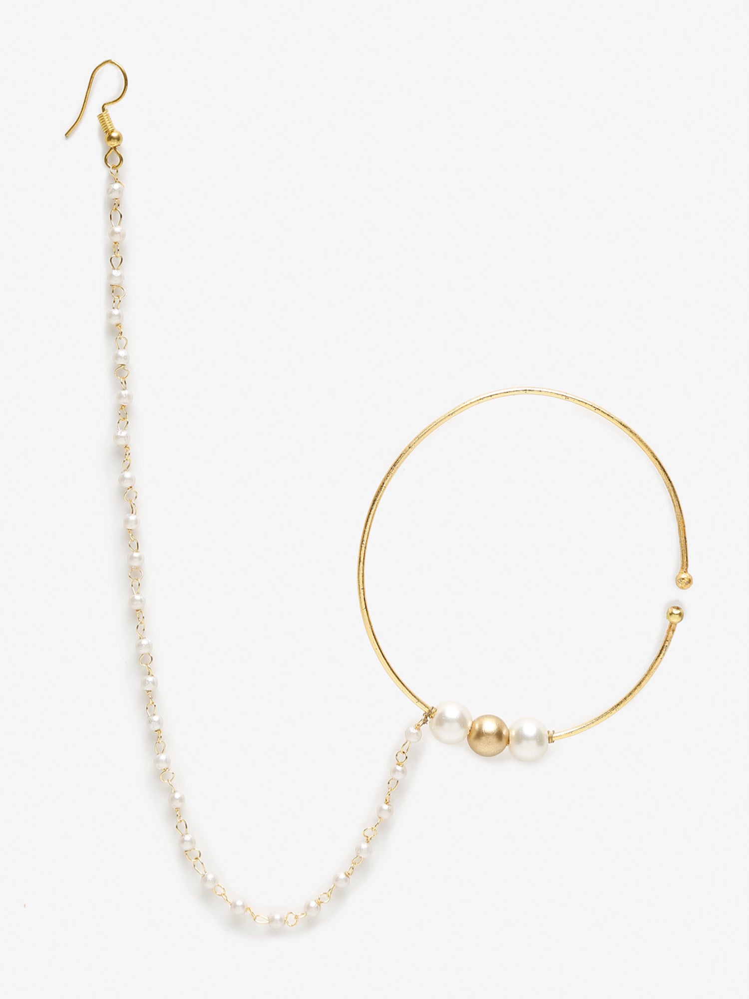 Women's Pearl Nose Ring - Ruby Raang | Grab2Buy