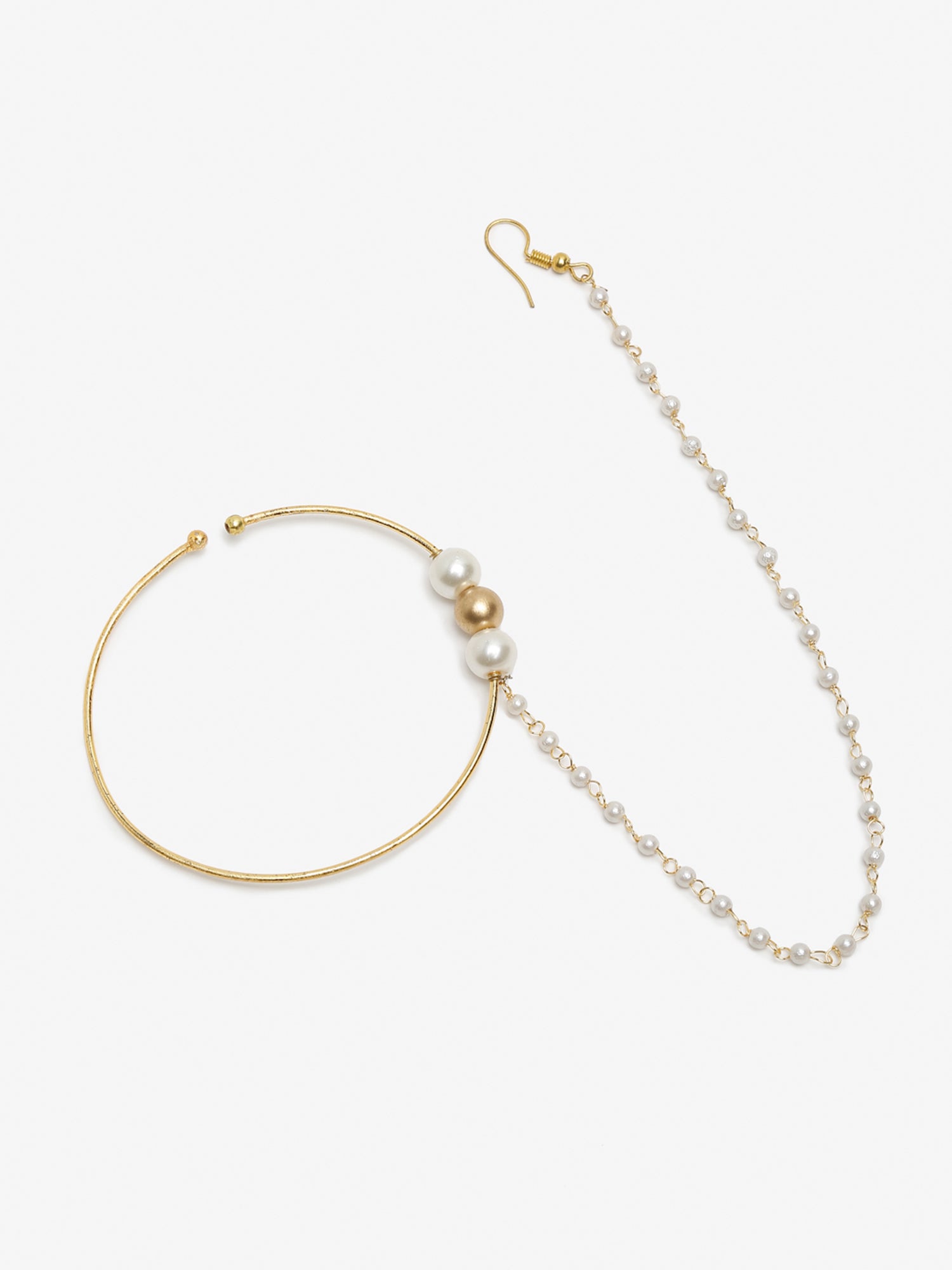 Women's Pearl Nose Ring - Ruby Raang | Grab2Buy