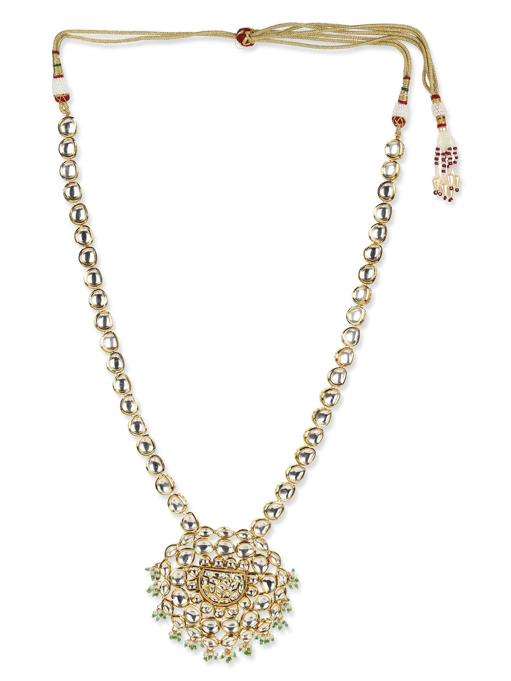 Women's Gold-Polished Necklace - Ruby Raang | Grab2Buy