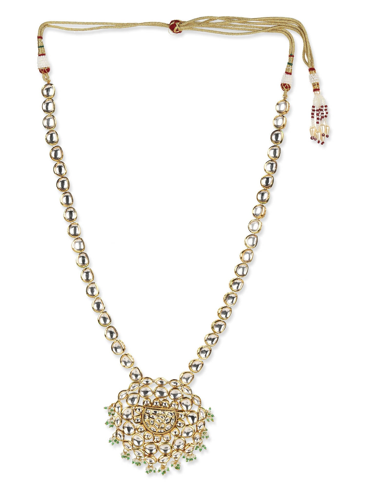Women's Gold-Polished Necklace - Ruby Raang | Grab2Buy