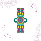 Indianvibez Alphabet J Wooden Rakhi - Kids Rakhi | Grab2Buy
