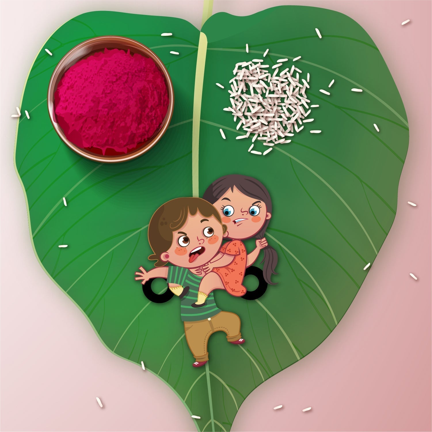 Indianvibez Annoying Brother Wooden Rakhi with Rudraksha, Funny & Quirky Rakhi for Bhaiya, Shop India - Kids Rakhi | Grab2Buy