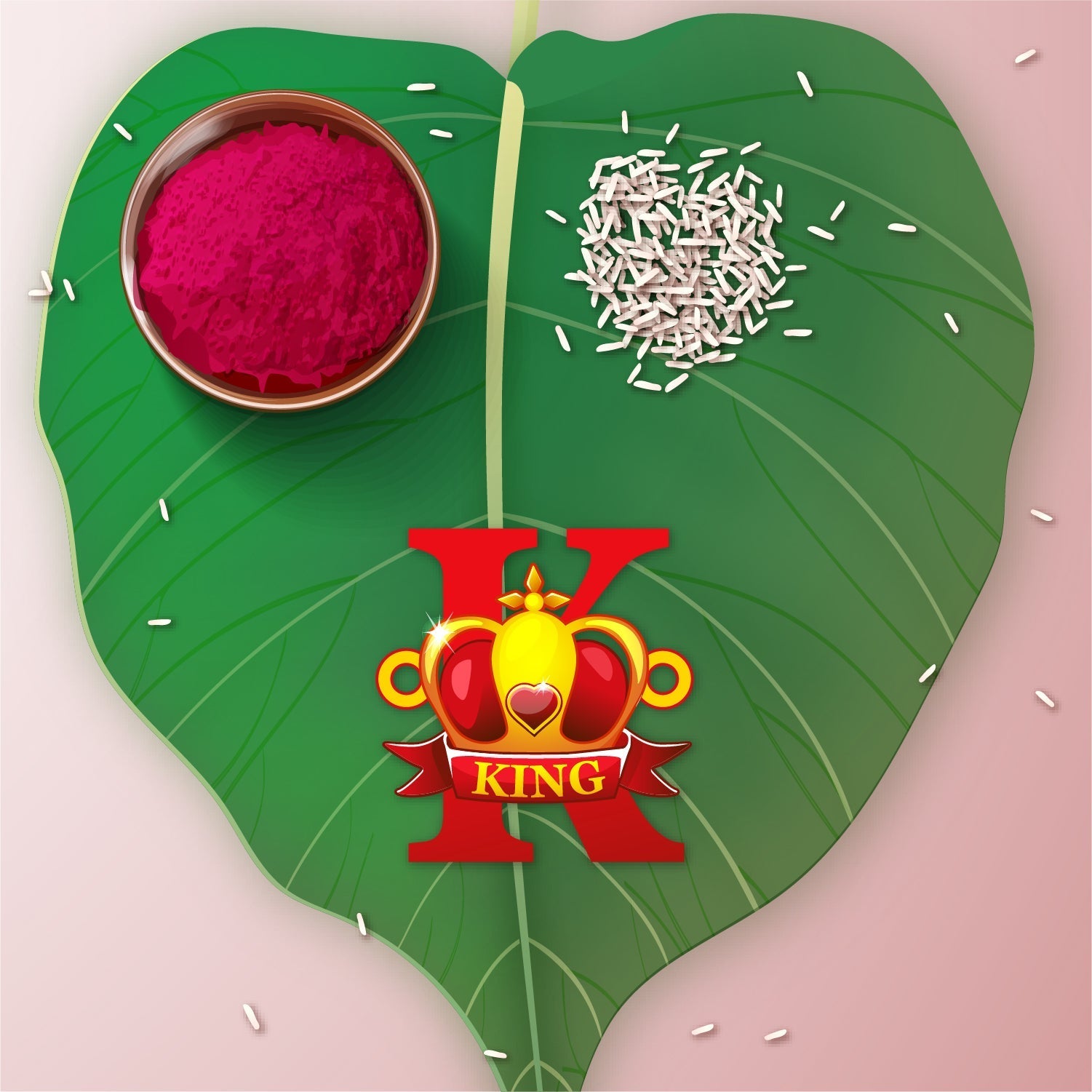 Indianvibez Royal King Bhai Wooden Rakhi, Rudraksha Rakhi for Brother - Kids Rakhi | Grab2Buy