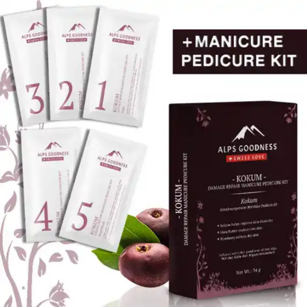 Alps Goodness Kokum Damage Repair Manicure Pedicure Kit | Grab2Buy