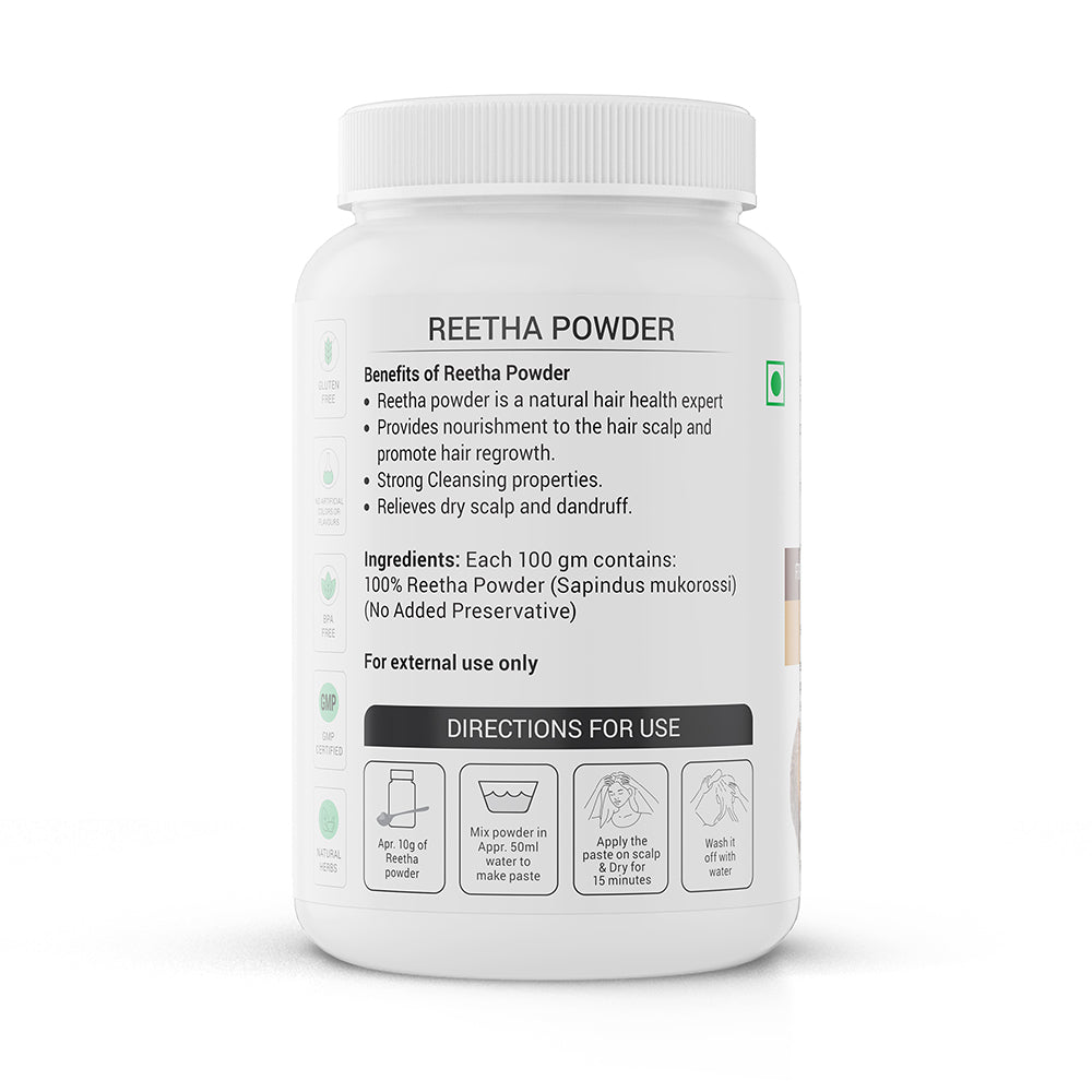 Krishna'S Herbal & Ayurveda Reetha Powder | Grab2Buy