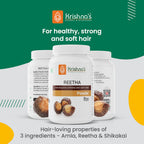 Krishna'S Herbal & Ayurveda Reetha Powder | Grab2Buy