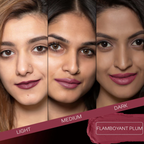 Faces Canada Weightless Matte Finish Lipstick - Flamboyant Plum 12 | Grab2Buy