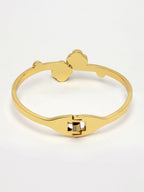 NVR Women's Gold-Polished Cuff Bracelet