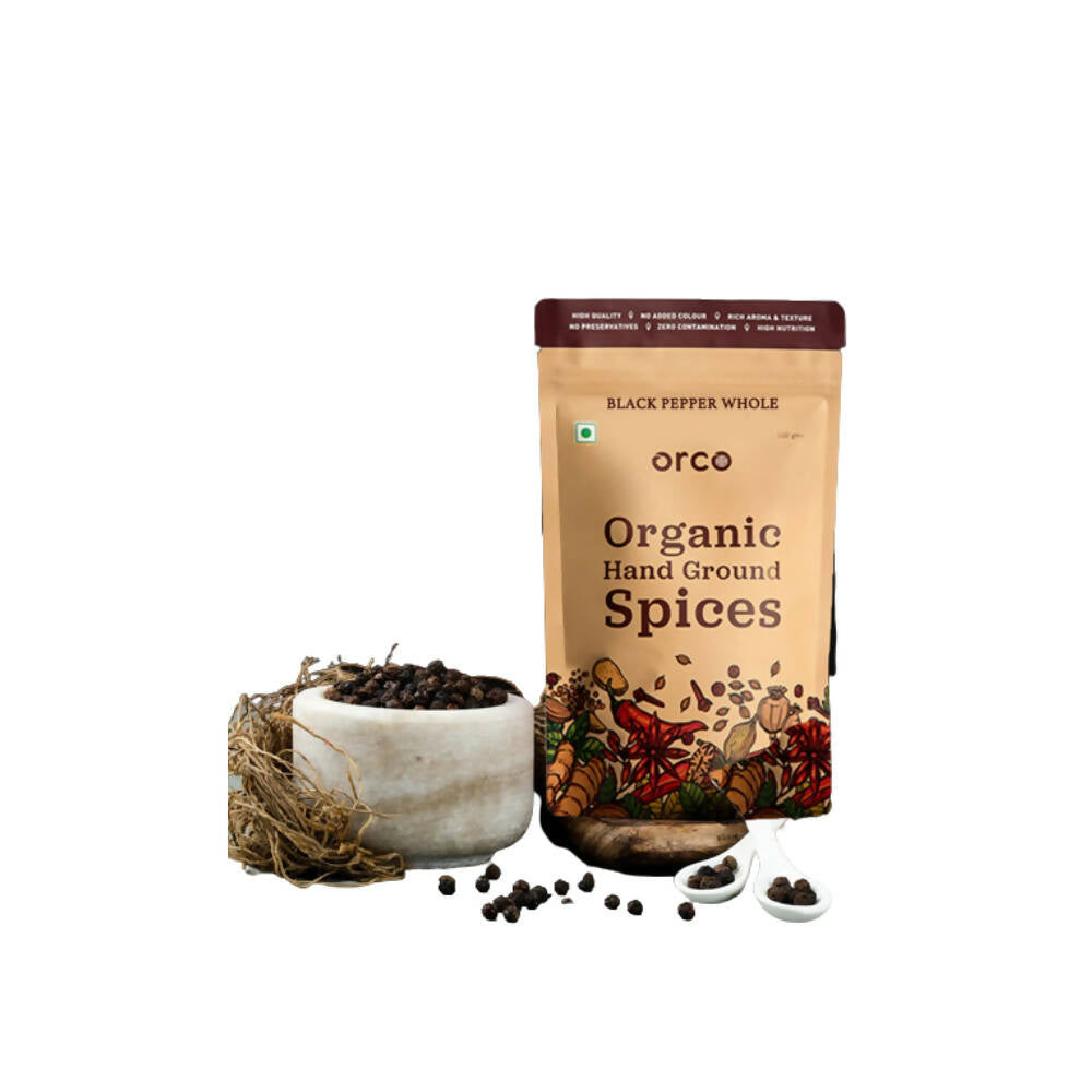 Orco Organic Black Pepper Whole | Grab2Buy
