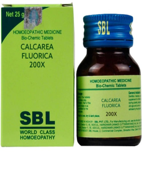 SBL Homeopathy Calcarea Fluorica Biochemic Tablet | Grab2Buy