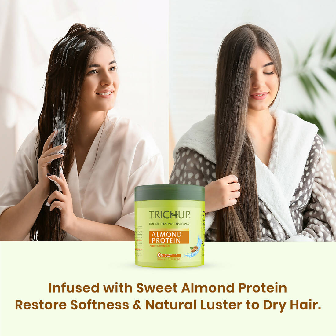 Vasu Healthcare Trichup Almond Protein Hair Mask | Grab2Buy