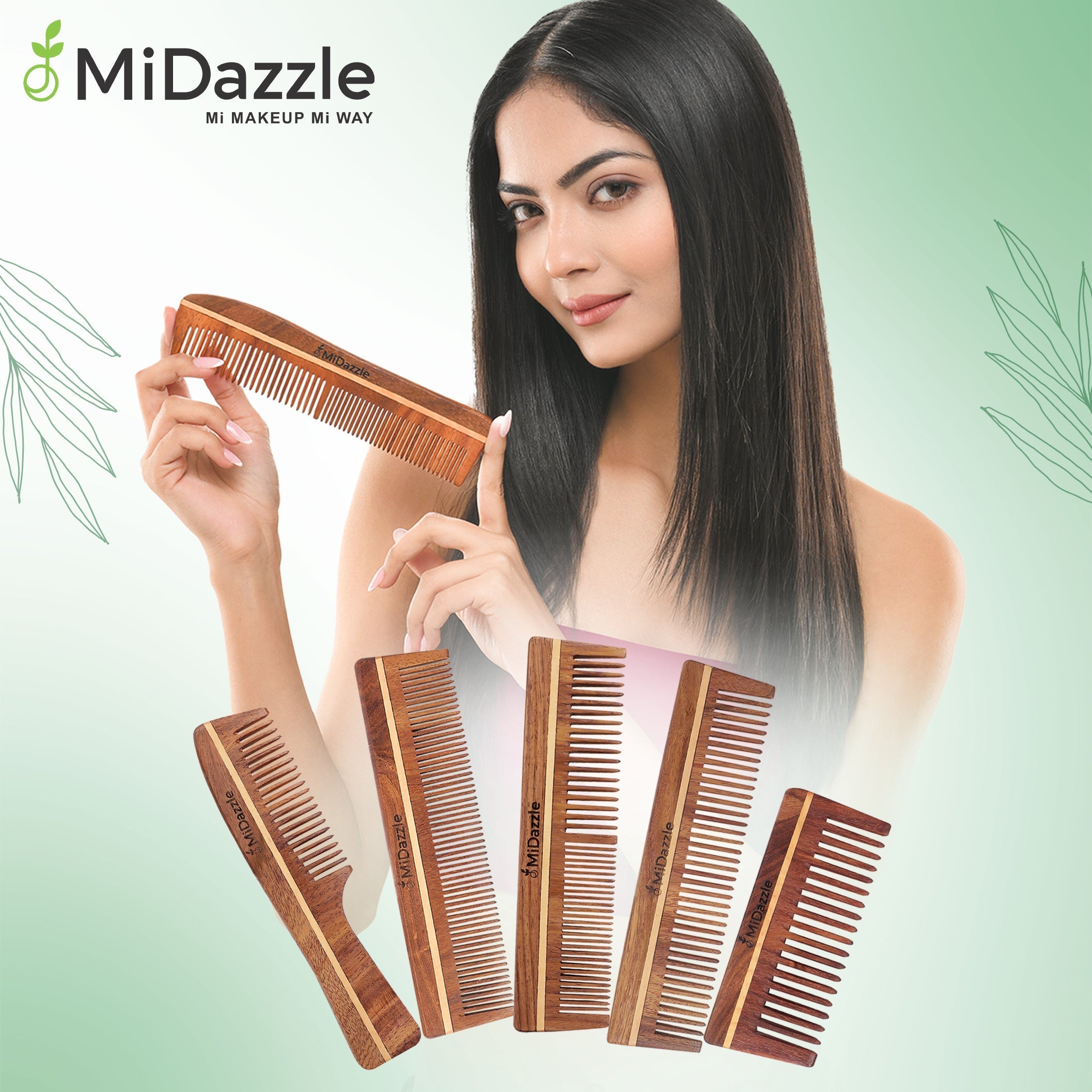 MiDazzle Shampoo Comb MIRC2003