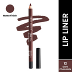 Swiss Beauty Bold Matt Lip Liner Pencil- 12 Dark Chocolate | Grab2Buy