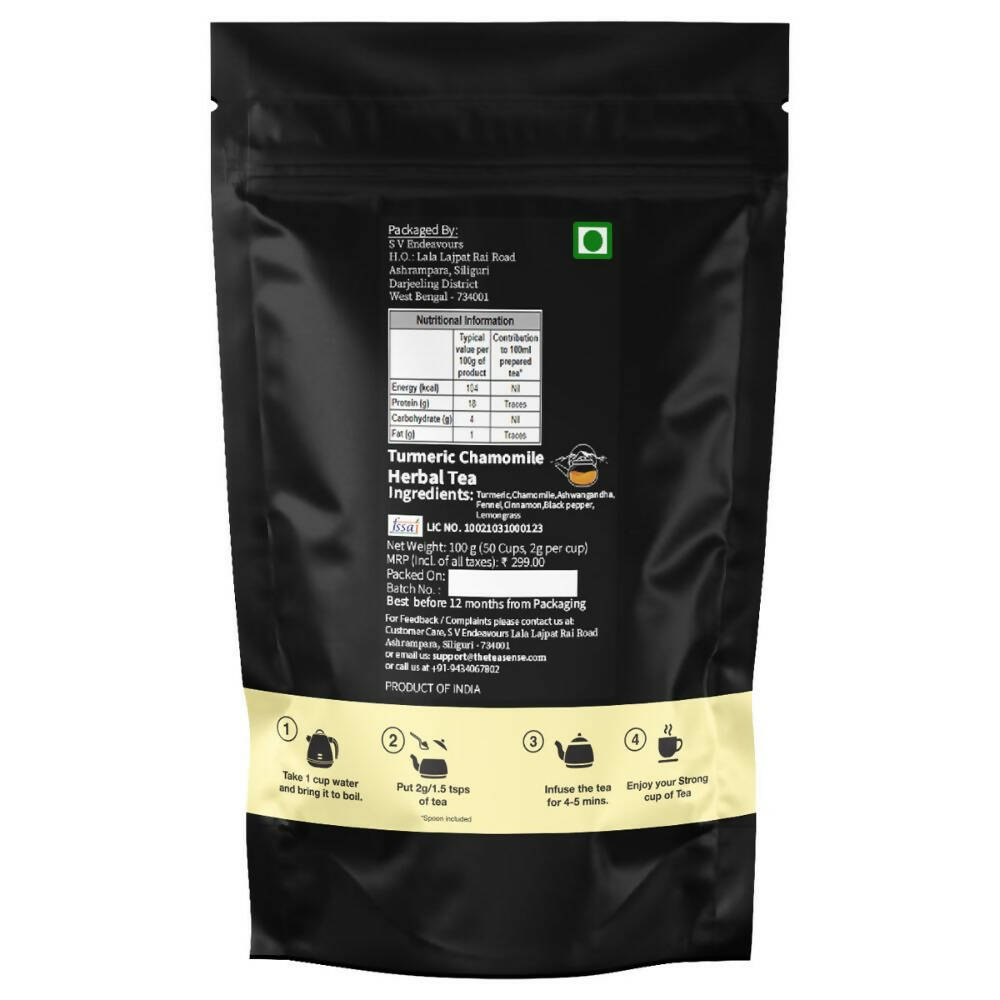Tea Sense Turmeric Chamomile Tea | Grab2Buy