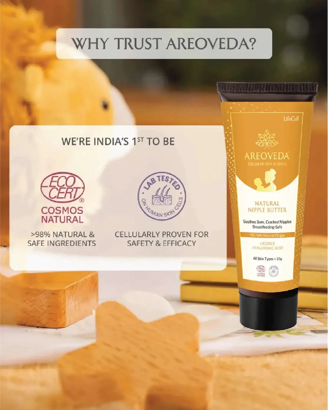 AreoVeda Natural Nipple Butter | Grab2Buy