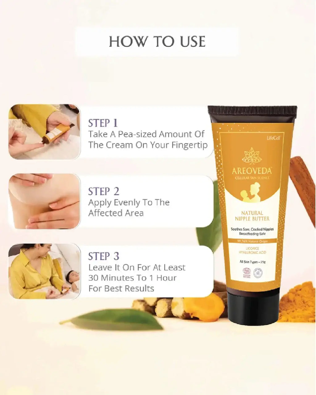 AreoVeda Natural Nipple Butter | Grab2Buy