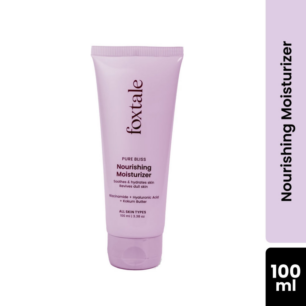 Foxtale Nourishing Moisturiser With Niacinamide & Vit E For 24Hr Hydration | Grab2Buy