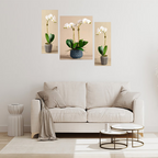 Tehzeeb Creations Set Of 3 Digital Wall Painting | Grab2Buy