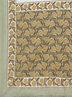 Yufta White yellow Floral Print kurta with Trouser & Dupatta set | Grab2Buy