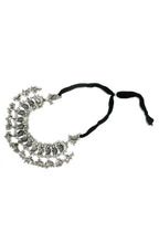 Mominos Fashion Johar Kamal Oxidised Silver-Plated Brass Finish Peacock Choker For Women (Silver) | Grab2Buy
